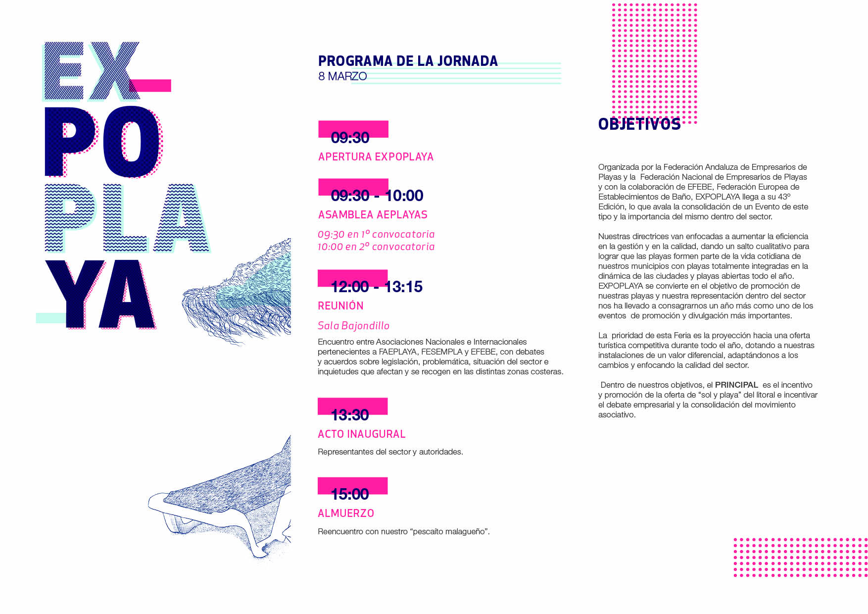 EXPOPLAYA 2019, Programa de actividades XLIII EdiciÃ³n. 8 de Marzo