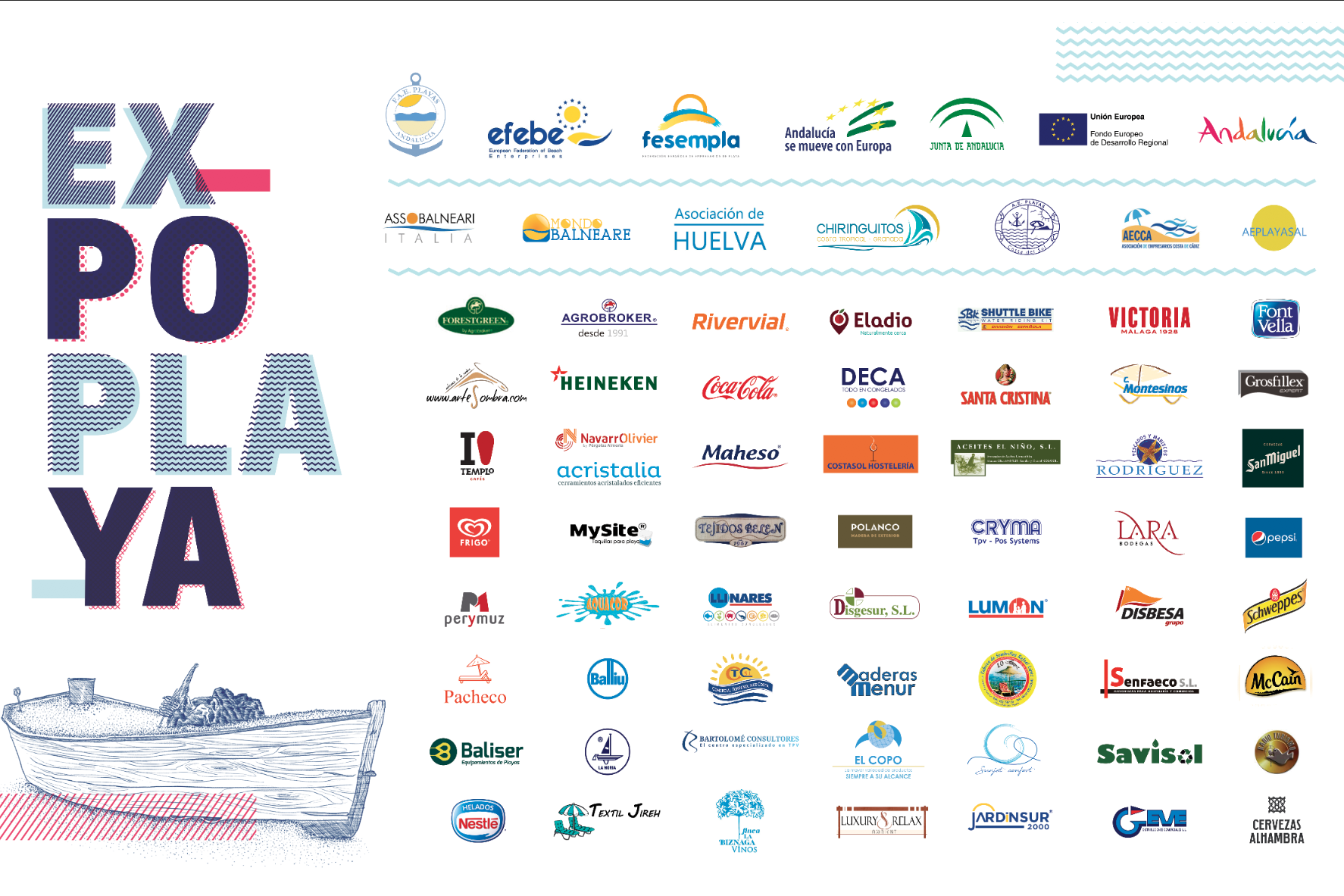 ESTE AÃ‘O NOS ACOMPAÃ‘AN TODAS ESTAS CASAS COMERCIALES