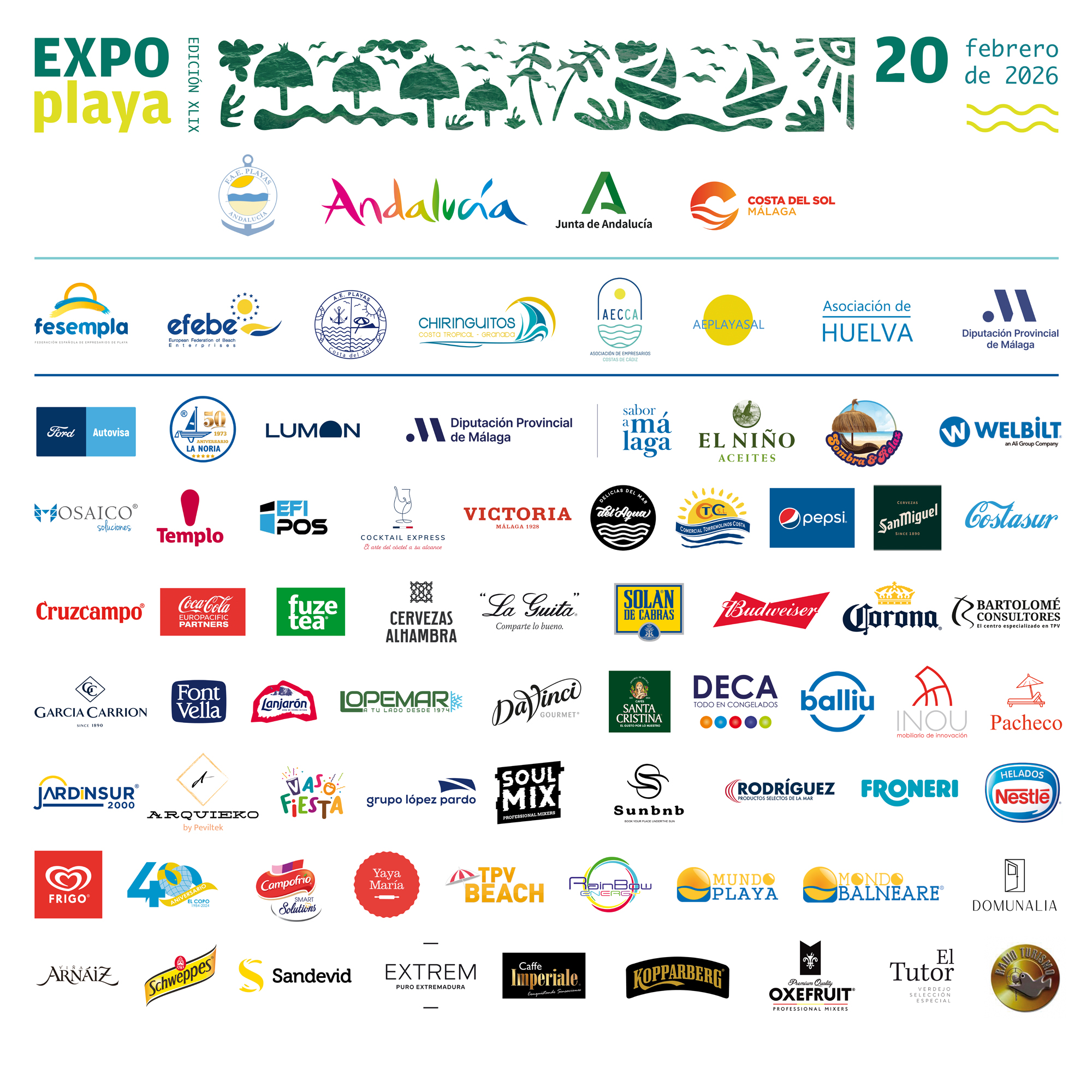 Empresas Presentes en Expoplaya 2026 